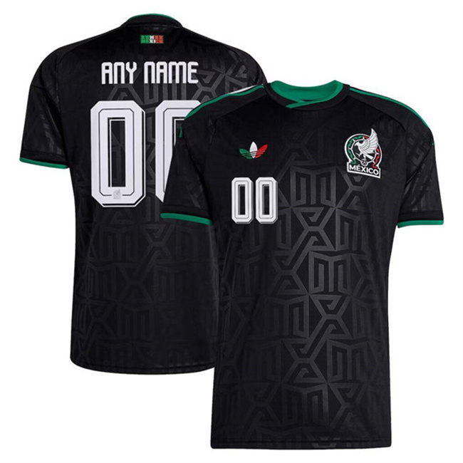 Men's Mexico Custom Black 2026 Soccer Jersey